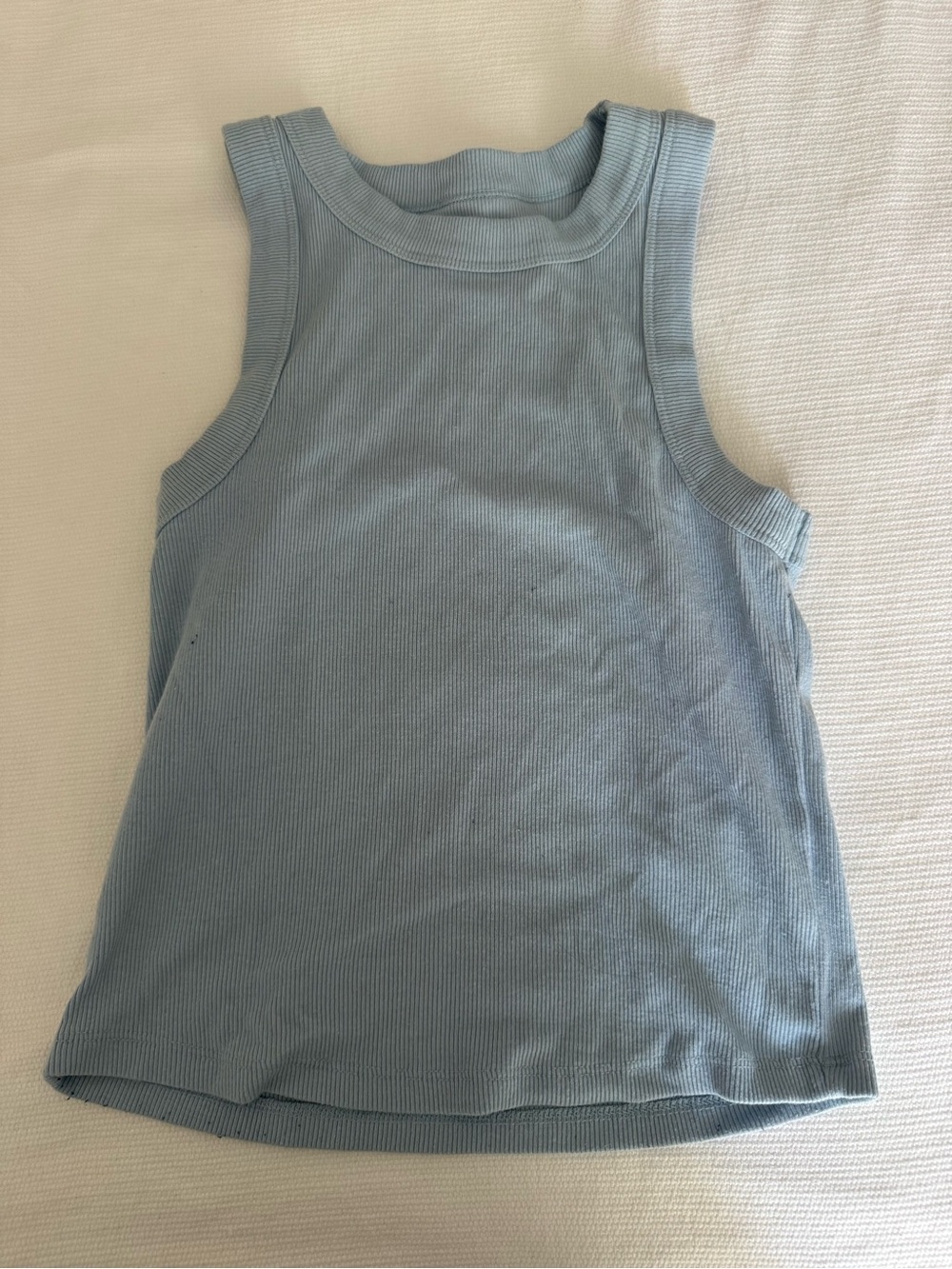 Old Navy Dusty Blue Ribbed Tank